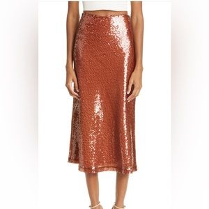 ALC Reese sequin skirt